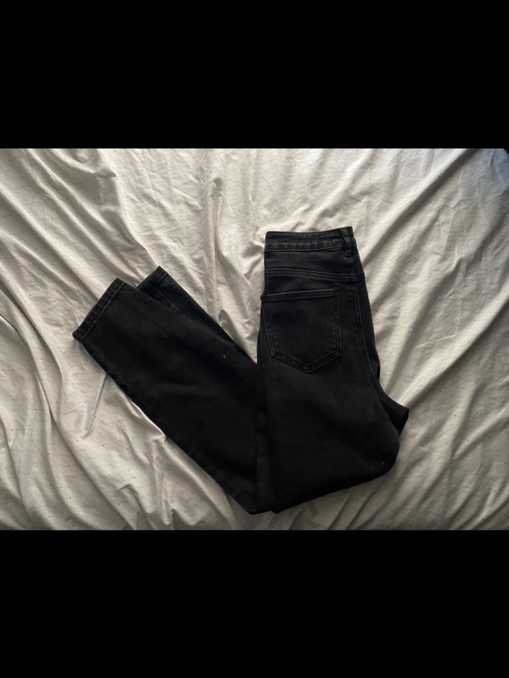 Missguided Black Straight Leg Jeans